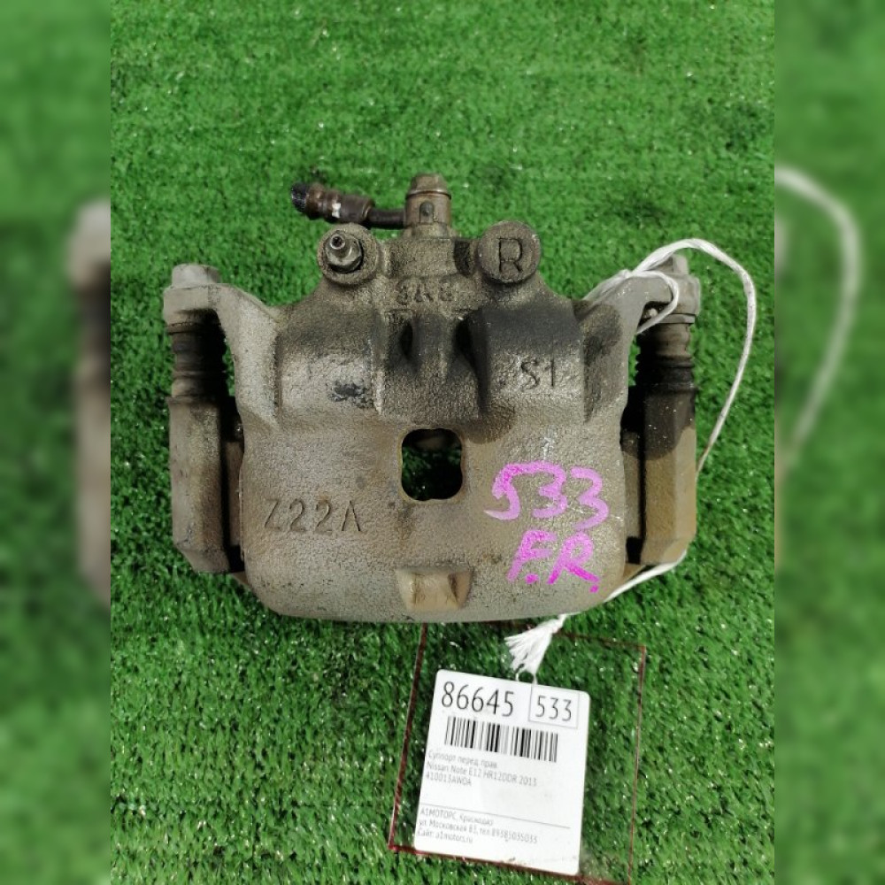 суппорт на Nissan Note E12 HR12DDR, арт. 86645