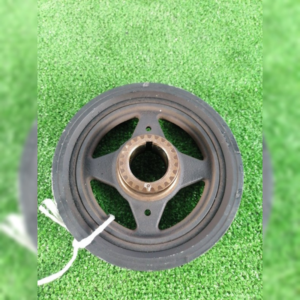 шкив коленвала на Nissan Lafesta NB30 MR20DE, арт. 38944