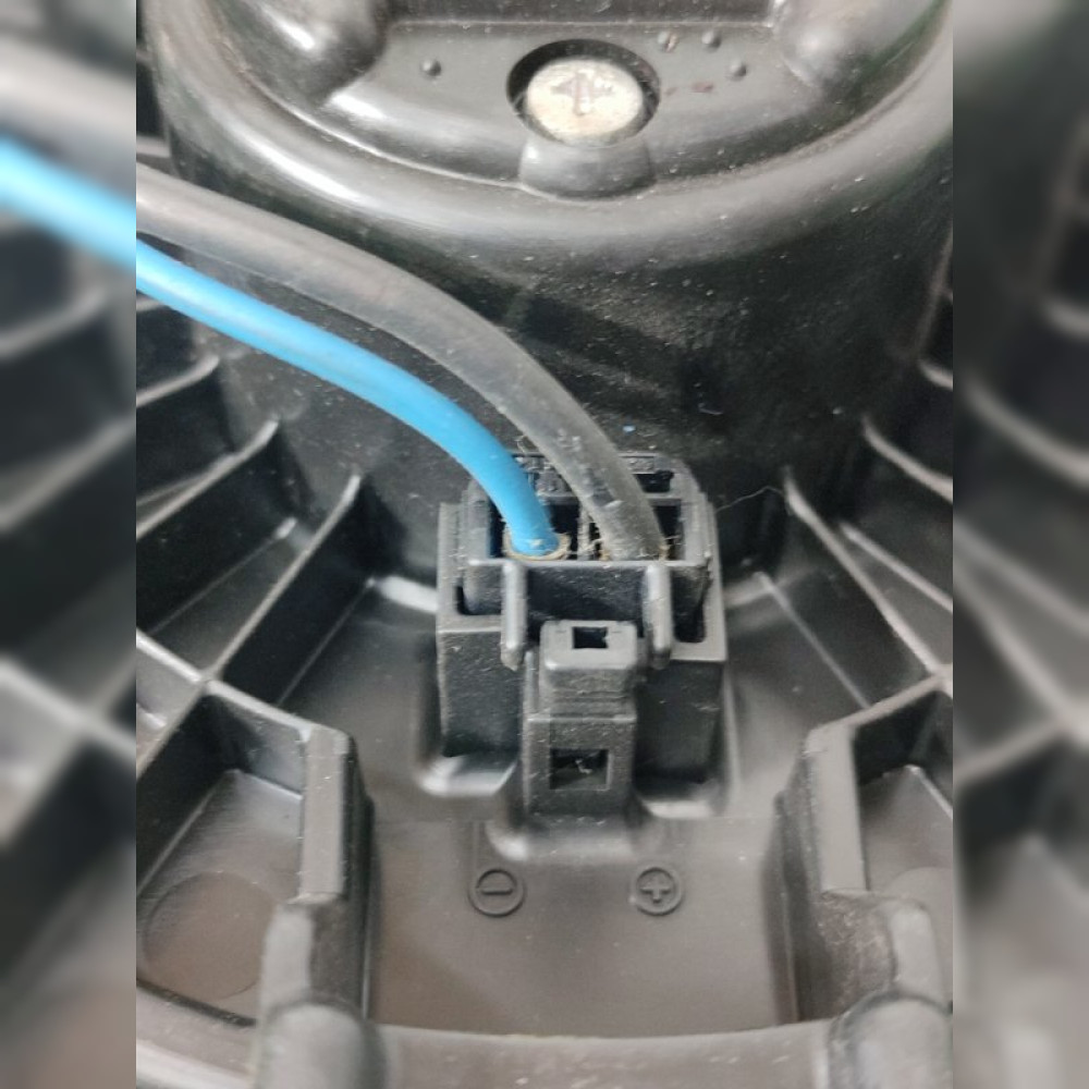 мотор печки на Toyota Vitz KSP90 1KRFE, арт. 65552