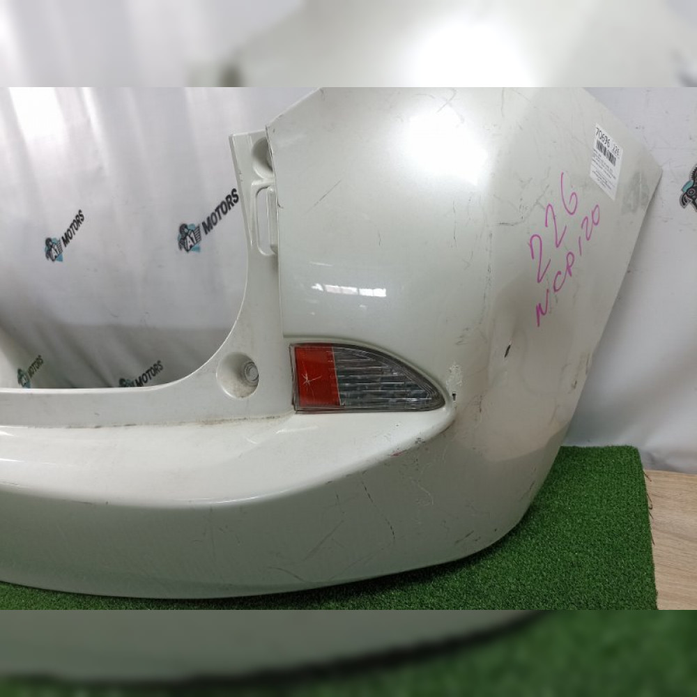 бампер на Toyota Ractis NSP120 1NRFE, арт. 70696