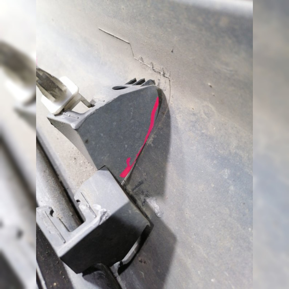 Накладка на порог наружная на Honda Stepwgn RG1 K20A, арт. 81544