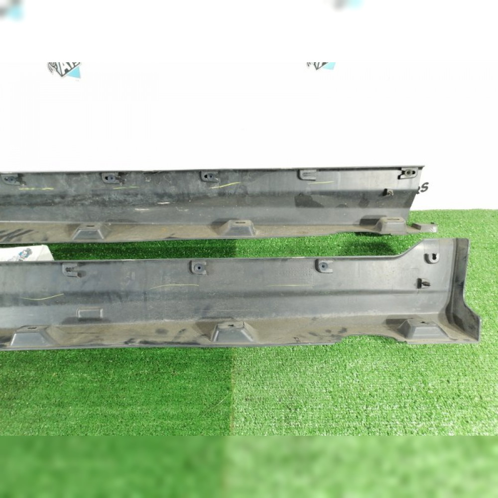 Накладка на порог наружная на Land Rover Freelander L359 B6324S, арт. 81547