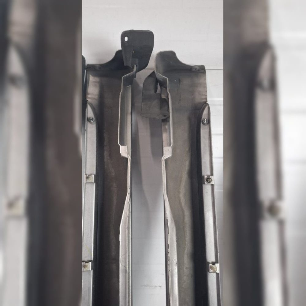 накладка на порог на Toyota Mark X GRX120 4GRFSE, арт. 105535