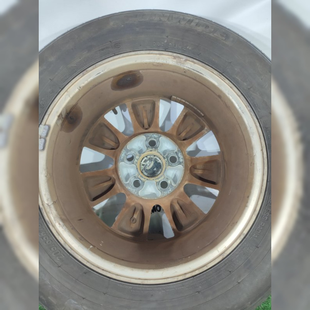 Комплект дисков Toyota с шинами Sunwide 205 16, Летняя